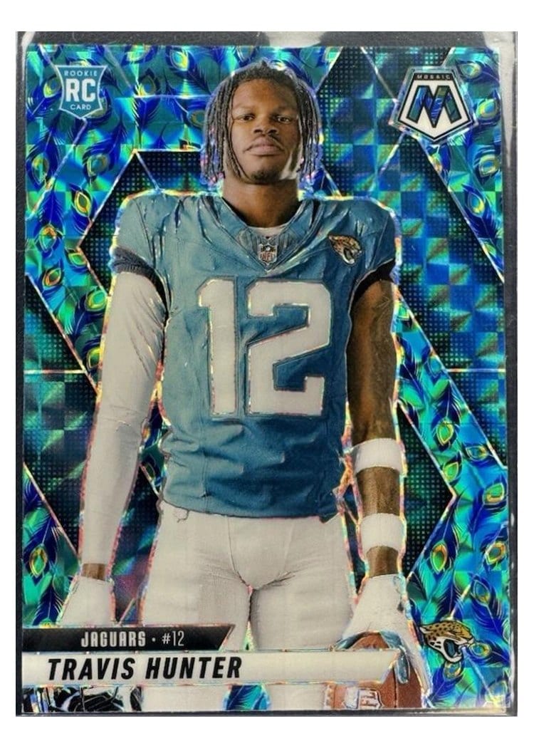 2025 Panini Mosaic Base Set Travis Hunter #301 card