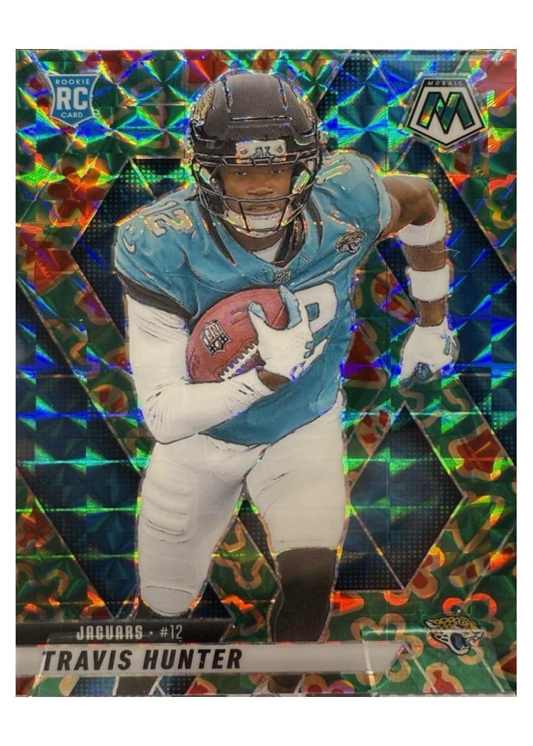 2025 Panini Mosaic Base Set Travis Hunter Cookies #301 card