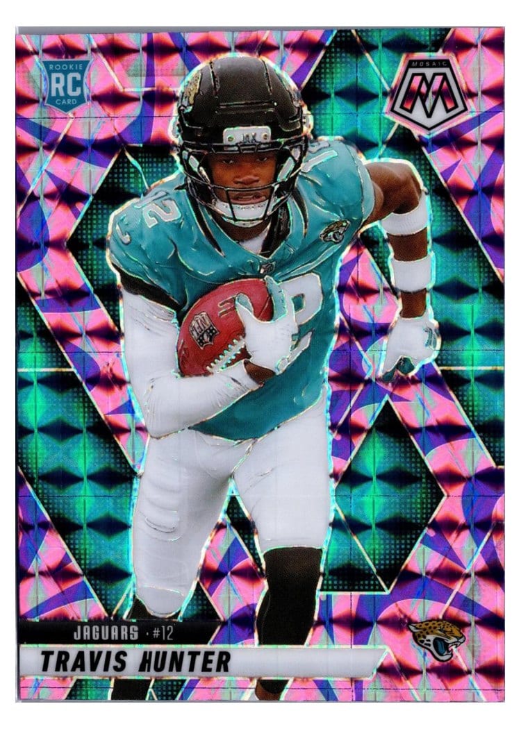 2025 Panini Mosaic Base Set Travis Hunter #301 card