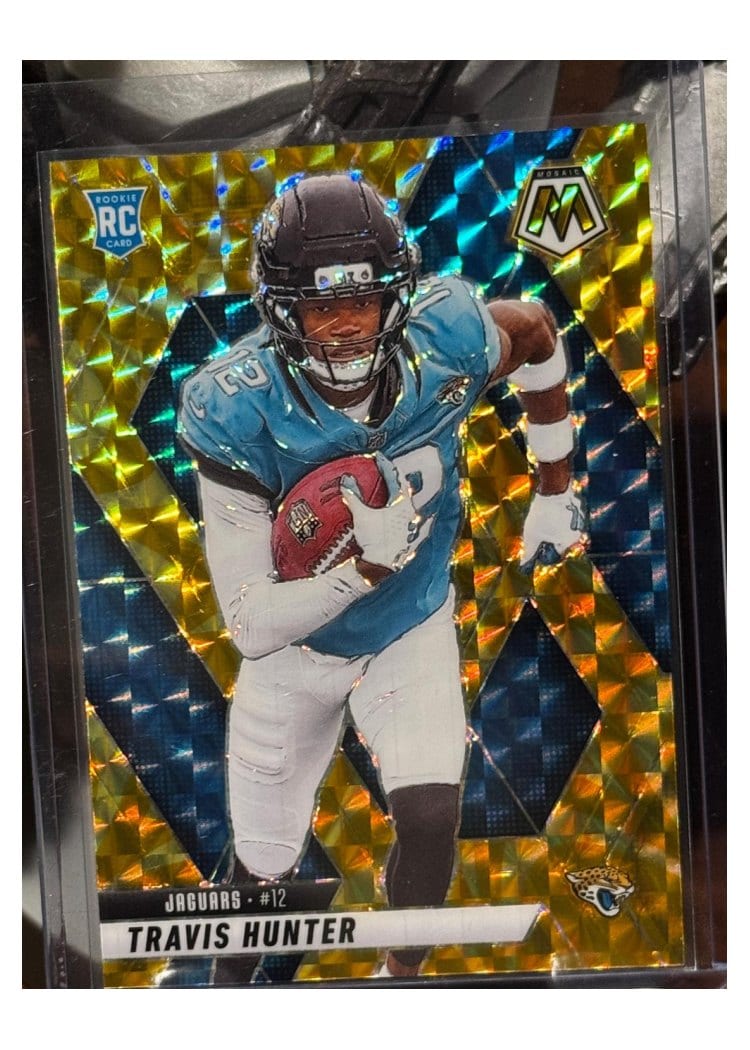 2025 Panini Mosaic Base Set Travis Hunter #301 card