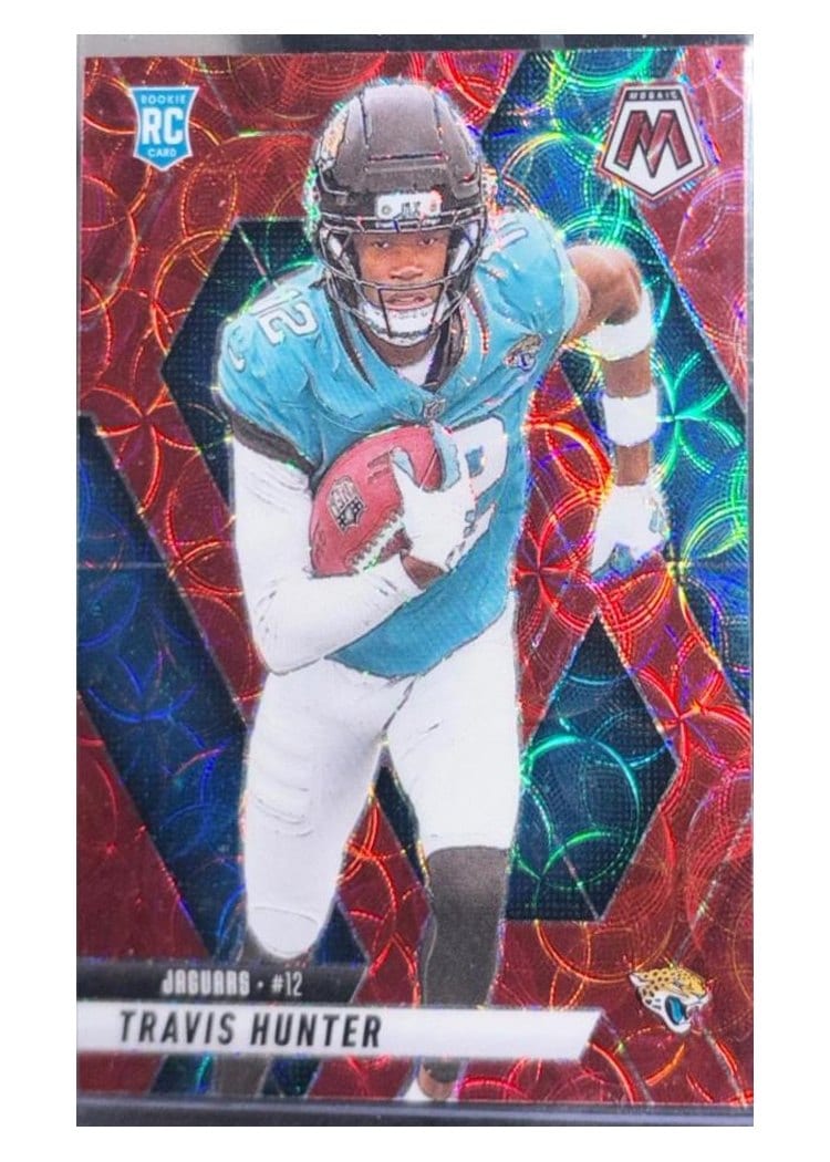 2025 Panini Mosaic Base Set Travis Hunter #301 card