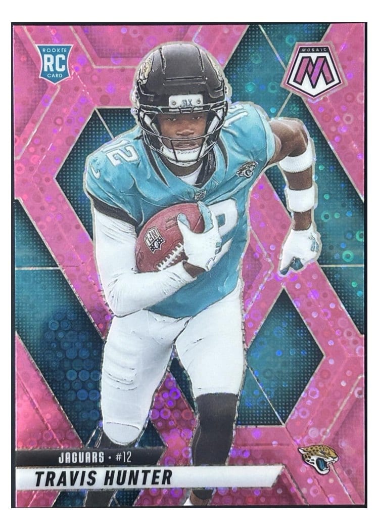 2025 Panini Mosaic Base Set Travis Hunter #301 card