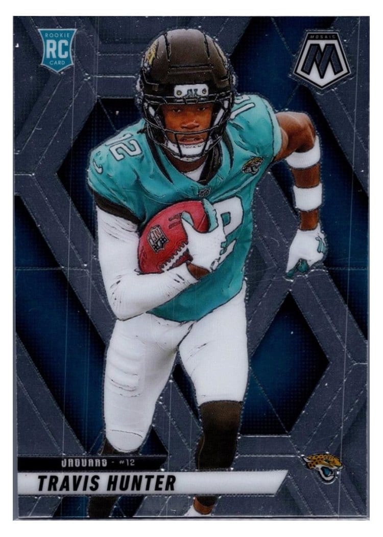 2025 Panini Mosaic Base Set Travis Hunter #301 card