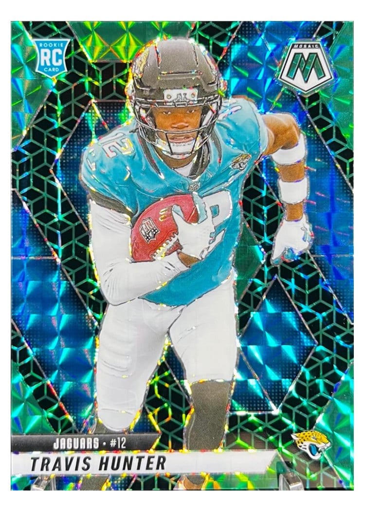 2025 Panini Mosaic Base Set Travis Hunter #301 card