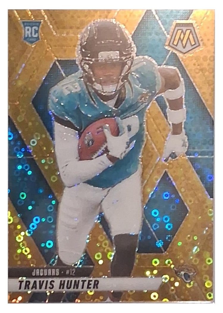 2025 Panini Mosaic Base Set Travis Hunter #301 card