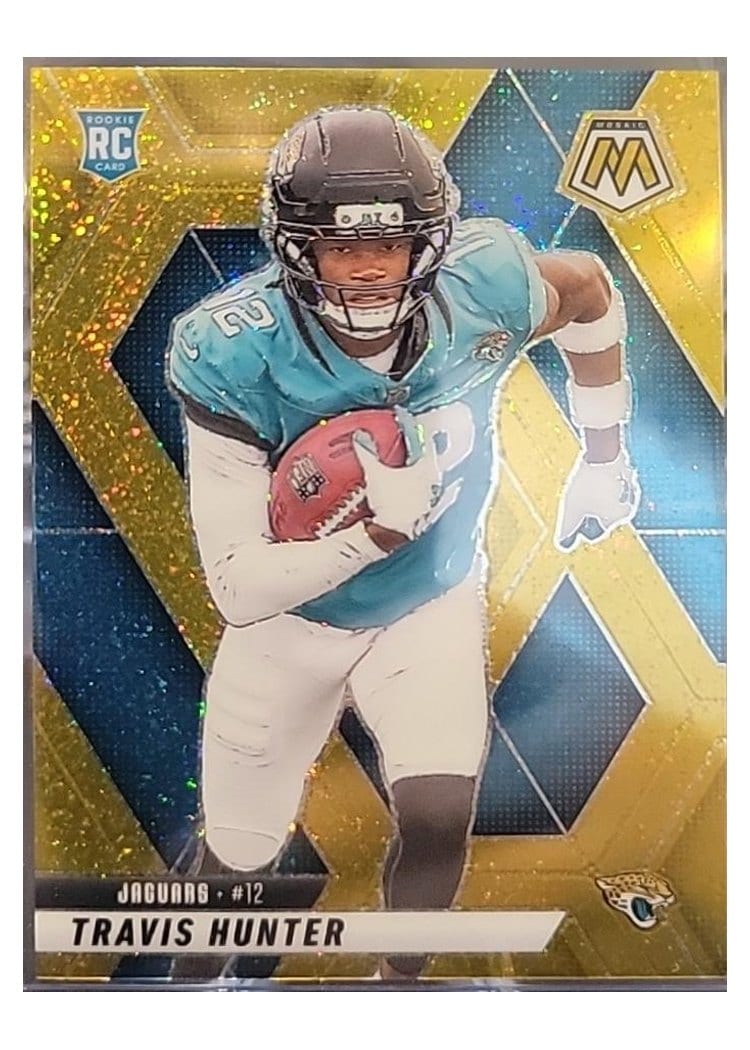 2025 Panini Mosaic Base Set Travis Hunter #301 card