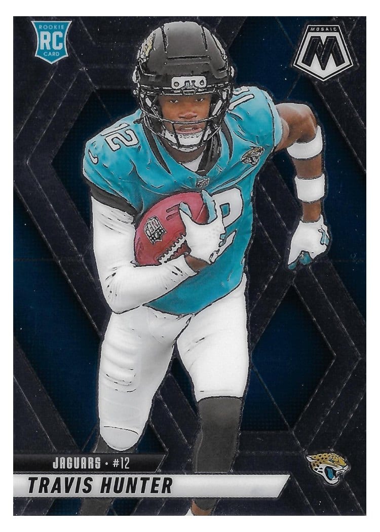 2025 Panini Mosaic Base Set Travis Hunter #301 card