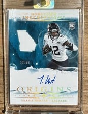 2025 Panini Origins Rookie Autographs Travis Hunter #2 card