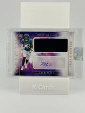 Travis Hunter 2025 Panini Origins Rookie Jumbo Jersey Autographs card