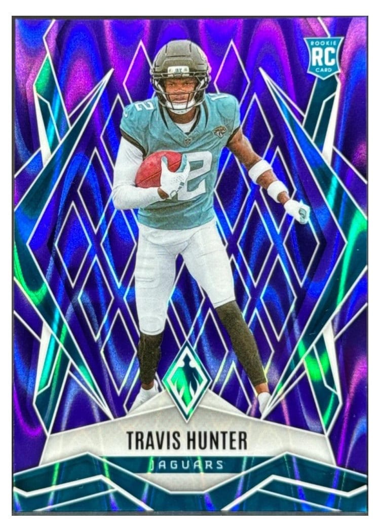 2025 Panini Phoenix Travis Hunter #157 card