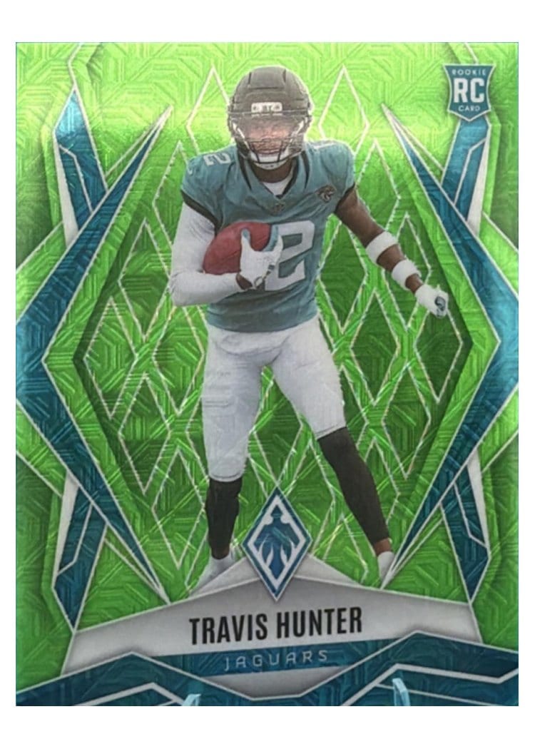 2025 Panini Phoenix Travis Hunter #157 card