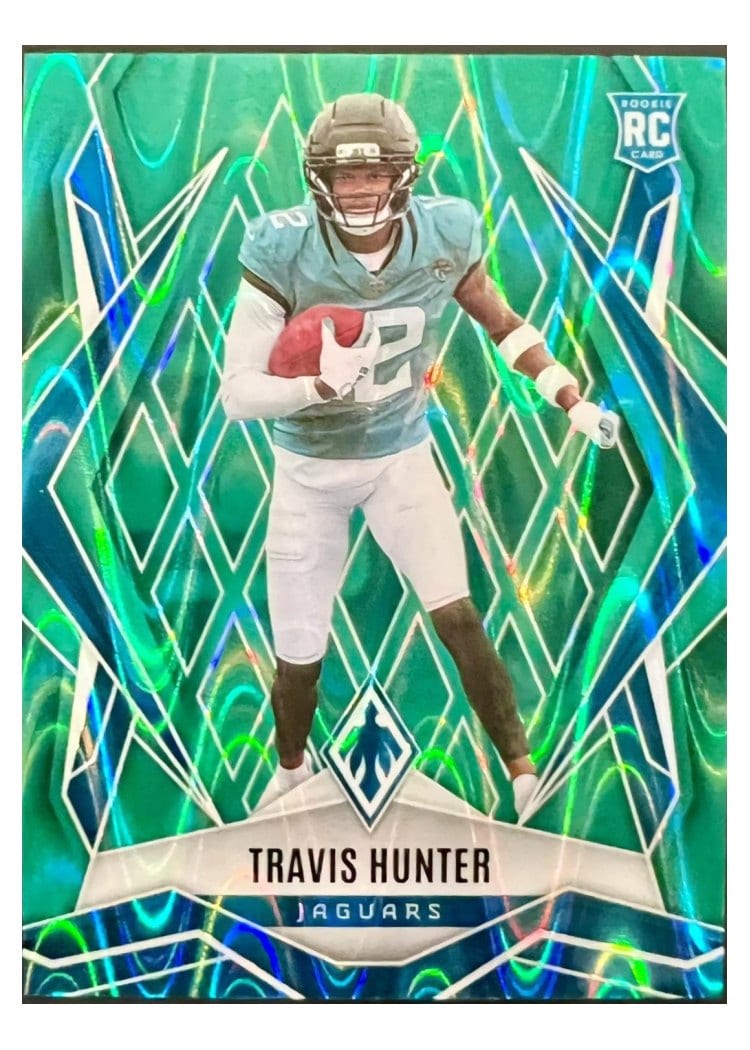 2025 Panini Phoenix Travis Hunter #157 card