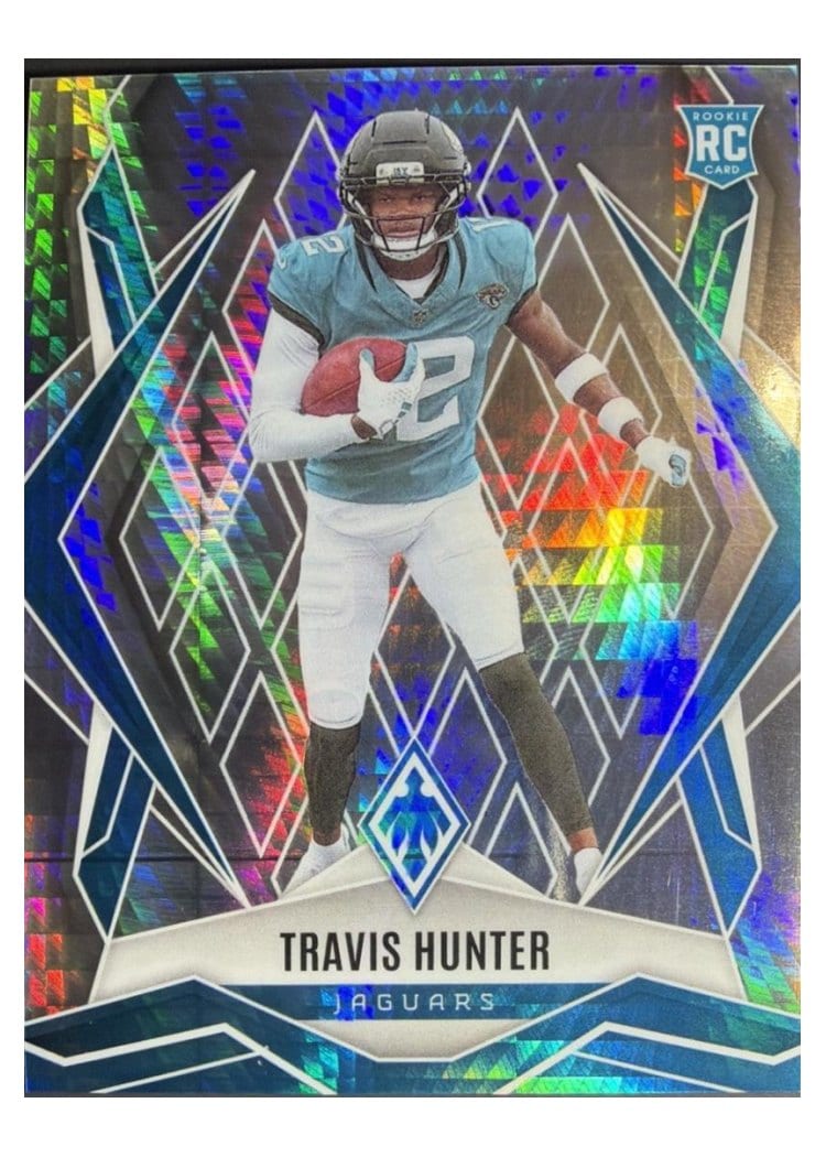 2025 Panini Phoenix Travis Hunter #157 card