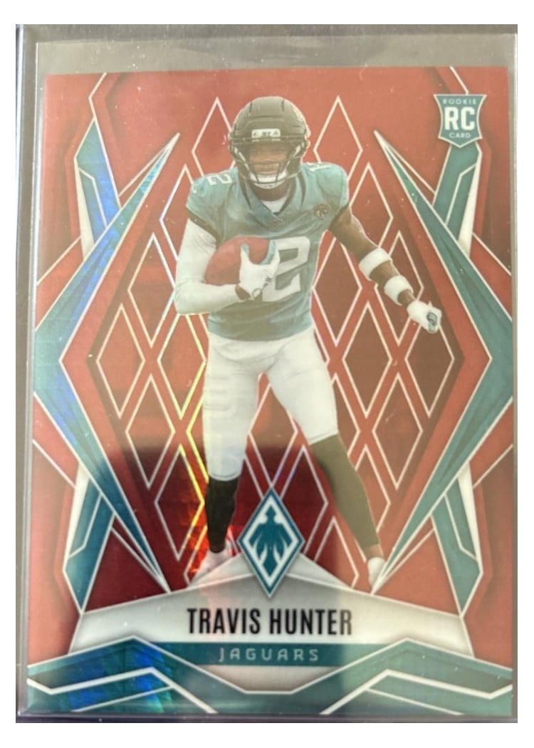 2025 Panini Phoenix Travis Hunter #157 card