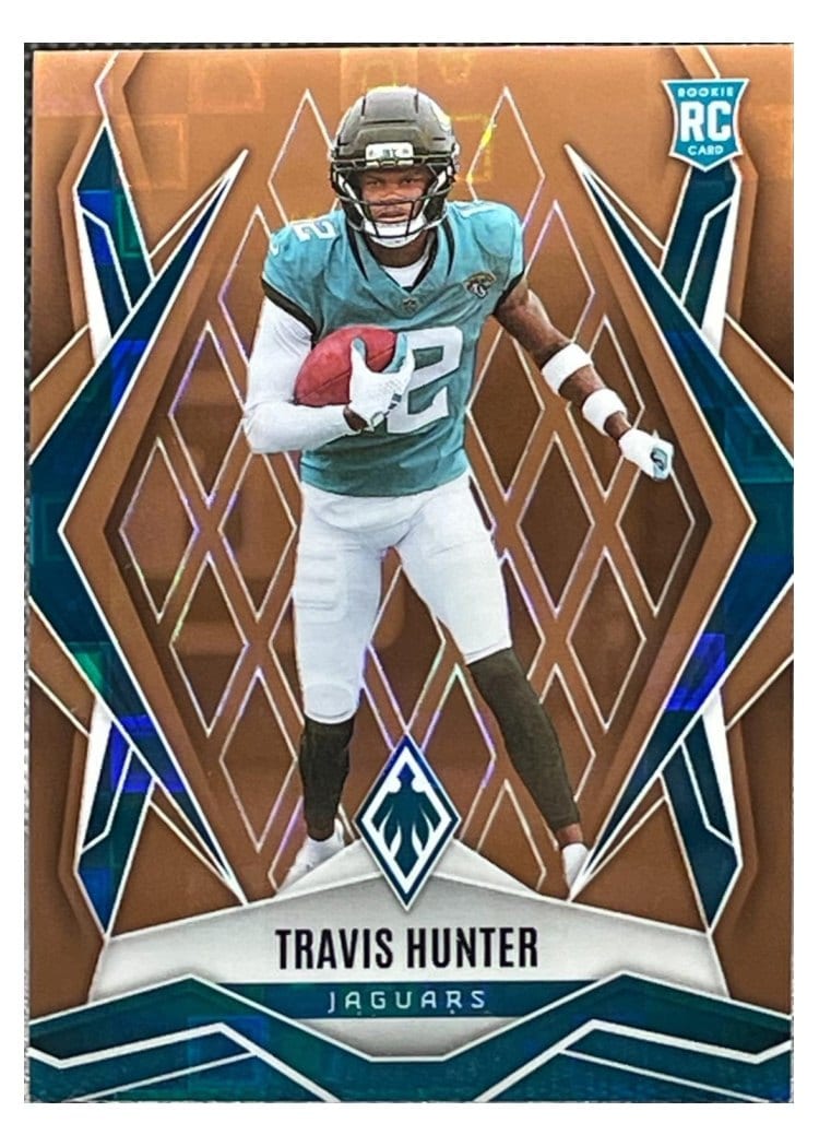 2025 Panini Phoenix Travis Hunter #157 card