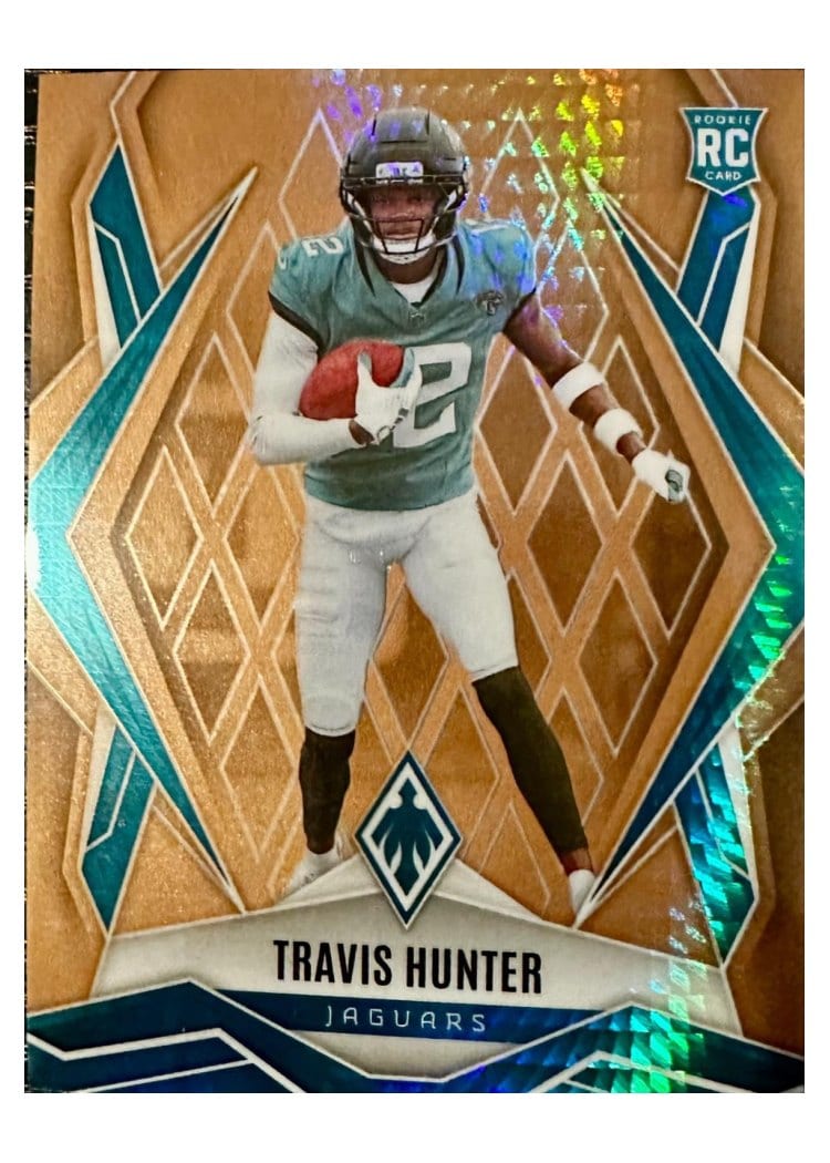 2025 Panini Phoenix Travis Hunter #157 card