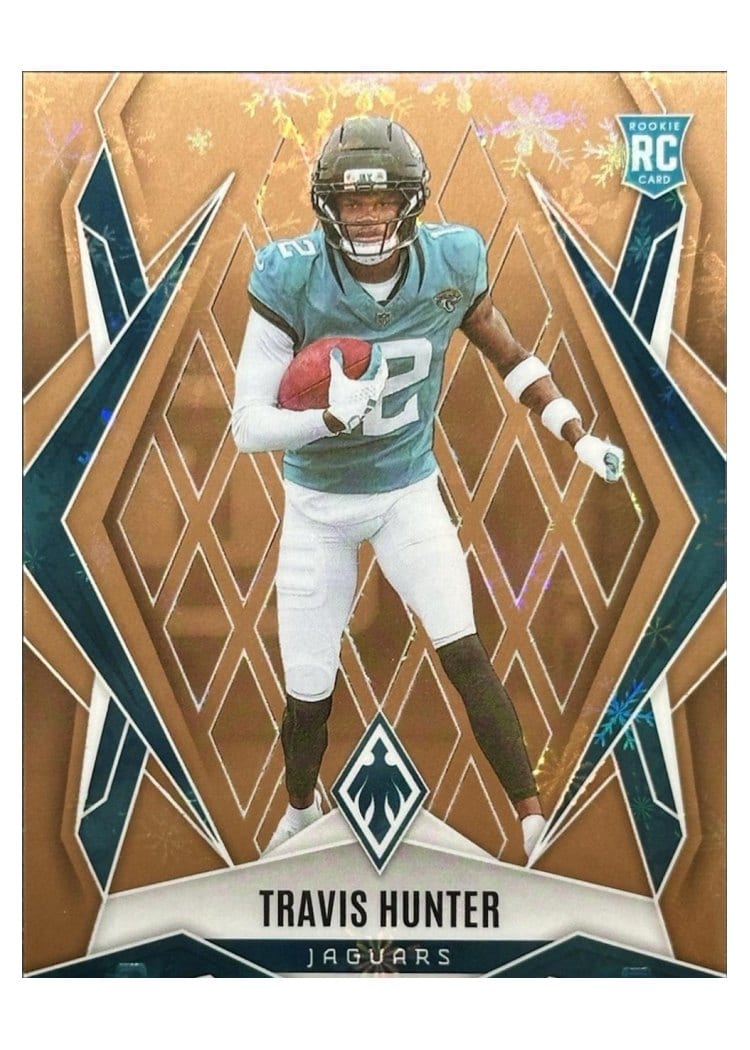 2025 Panini Phoenix Travis Hunter #157 card