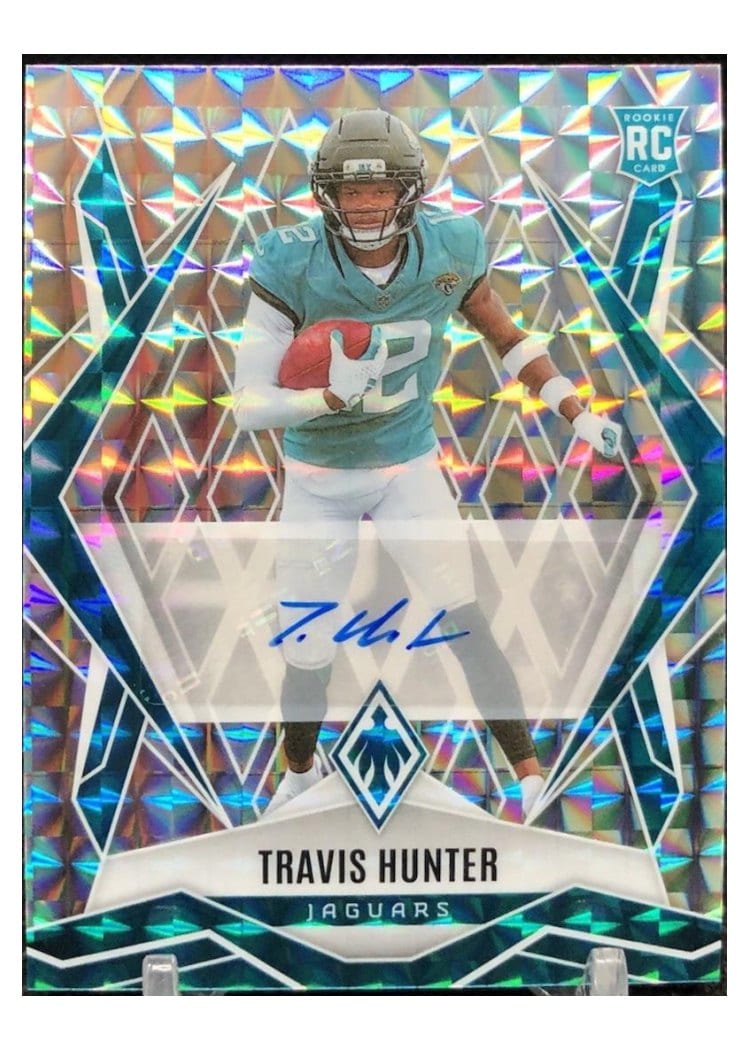 2025 Panini Phoenix Travis Hunter #157 card