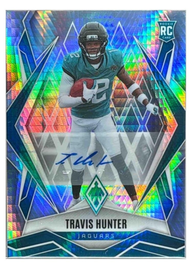 2025 Panini Phoenix Travis Hunter #157 card