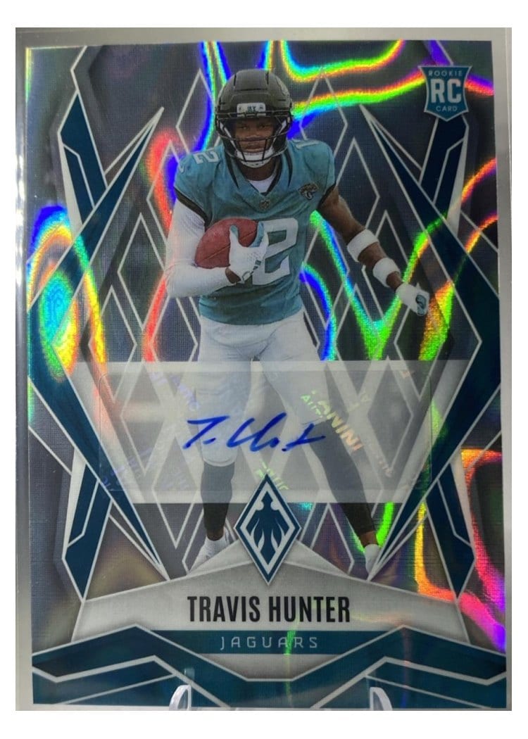 2025 Panini Phoenix Travis Hunter #157 card
