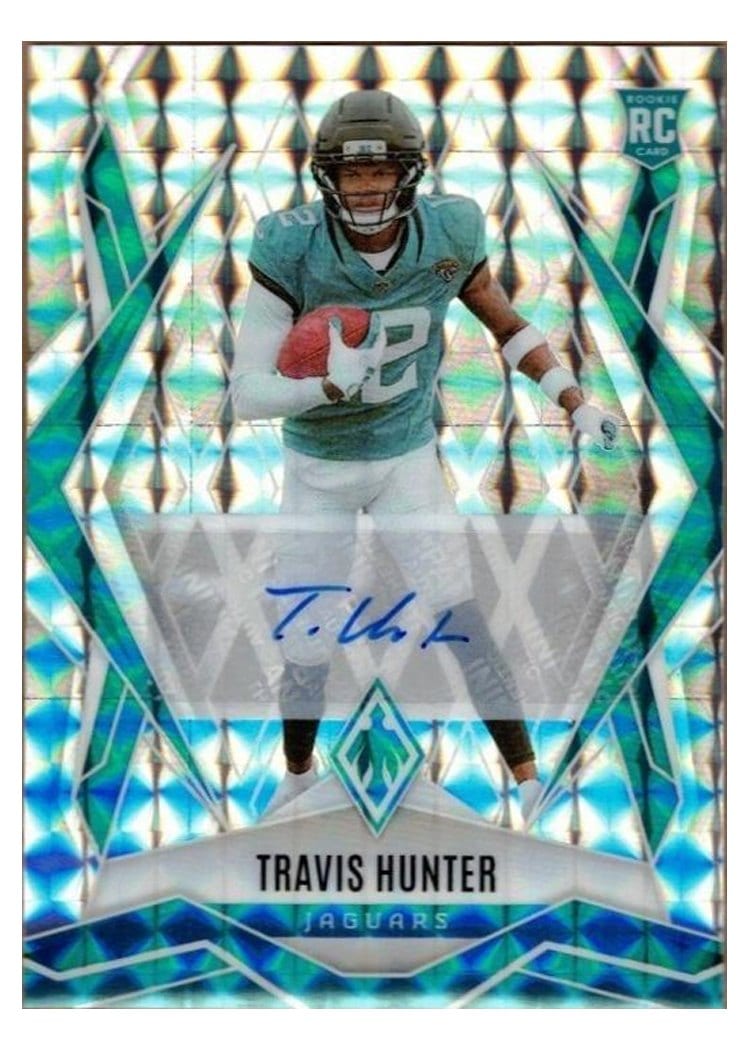 2025 Panini Phoenix Travis Hunter #157 card