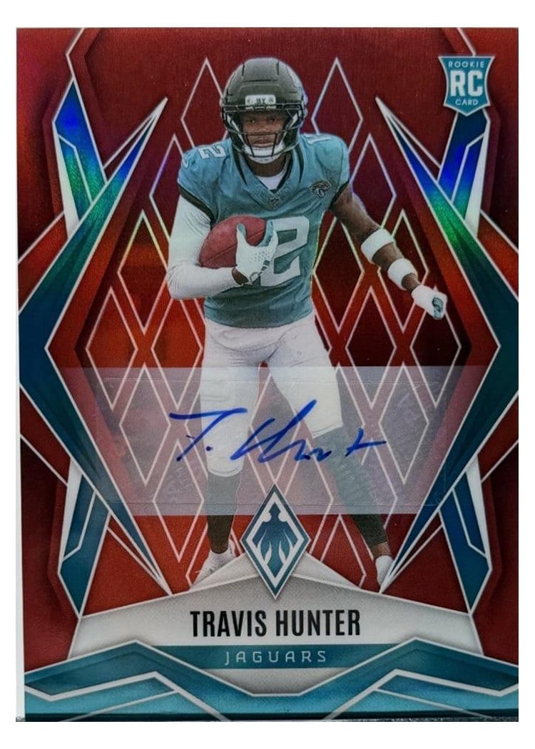 2025 Panini Phoenix Travis Hunter #157 card