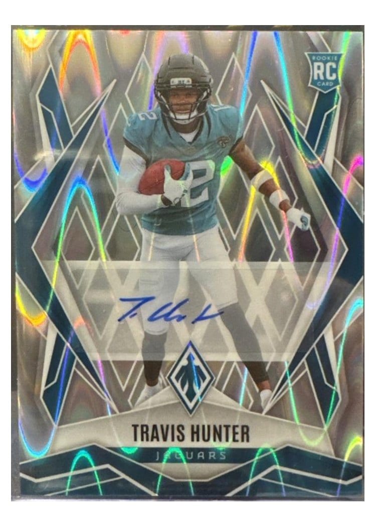 2025 Panini Phoenix Travis Hunter #157 card