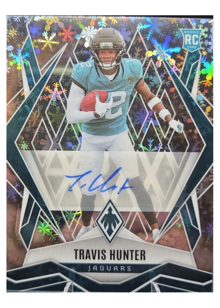 2025 Panini Phoenix Travis Hunter #157 card