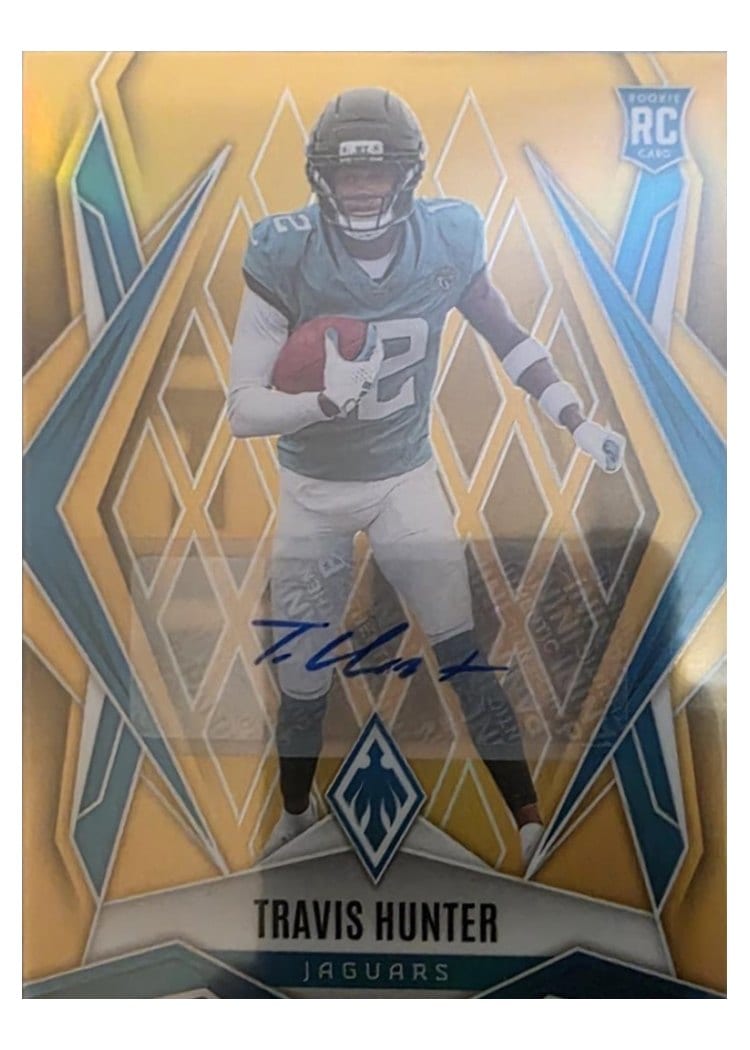 2025 Panini Phoenix Travis Hunter #157 card