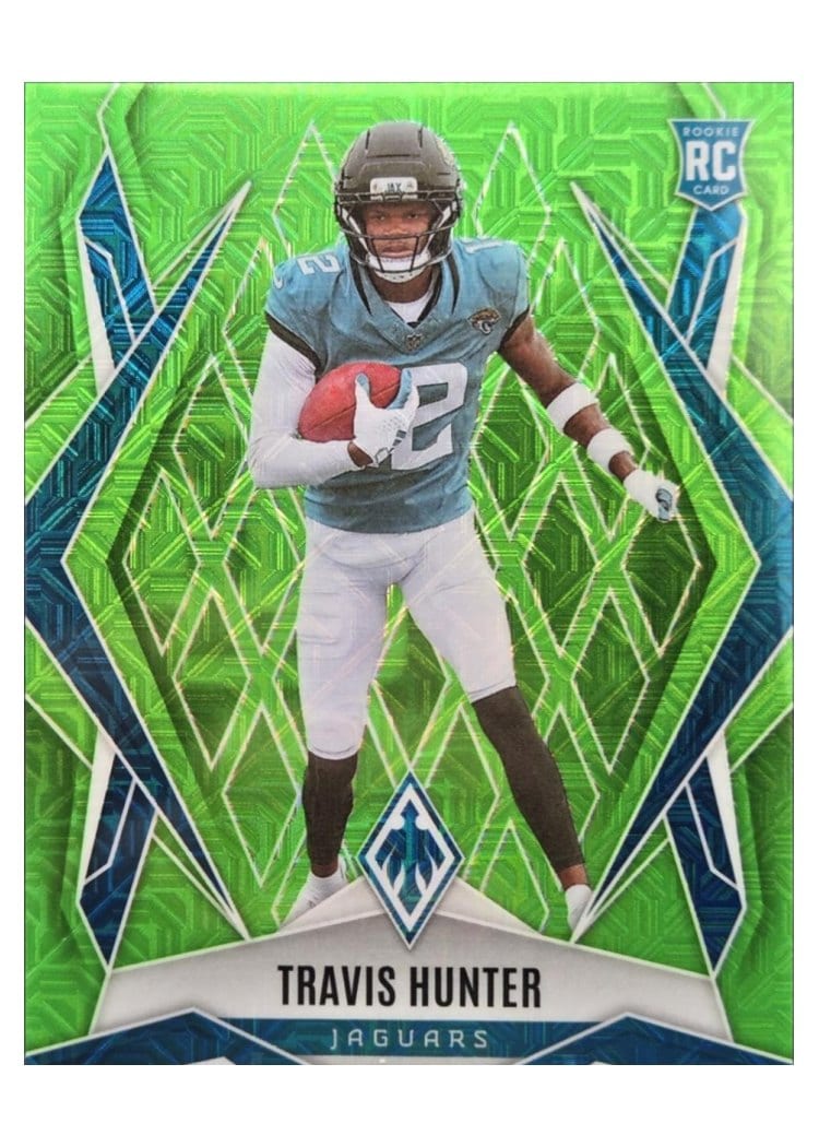 2025 Panini Phoenix Travis Hunter #157 card