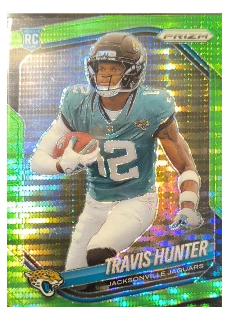 2025 Panini Prizm Base Set Travis Hunter #301 card