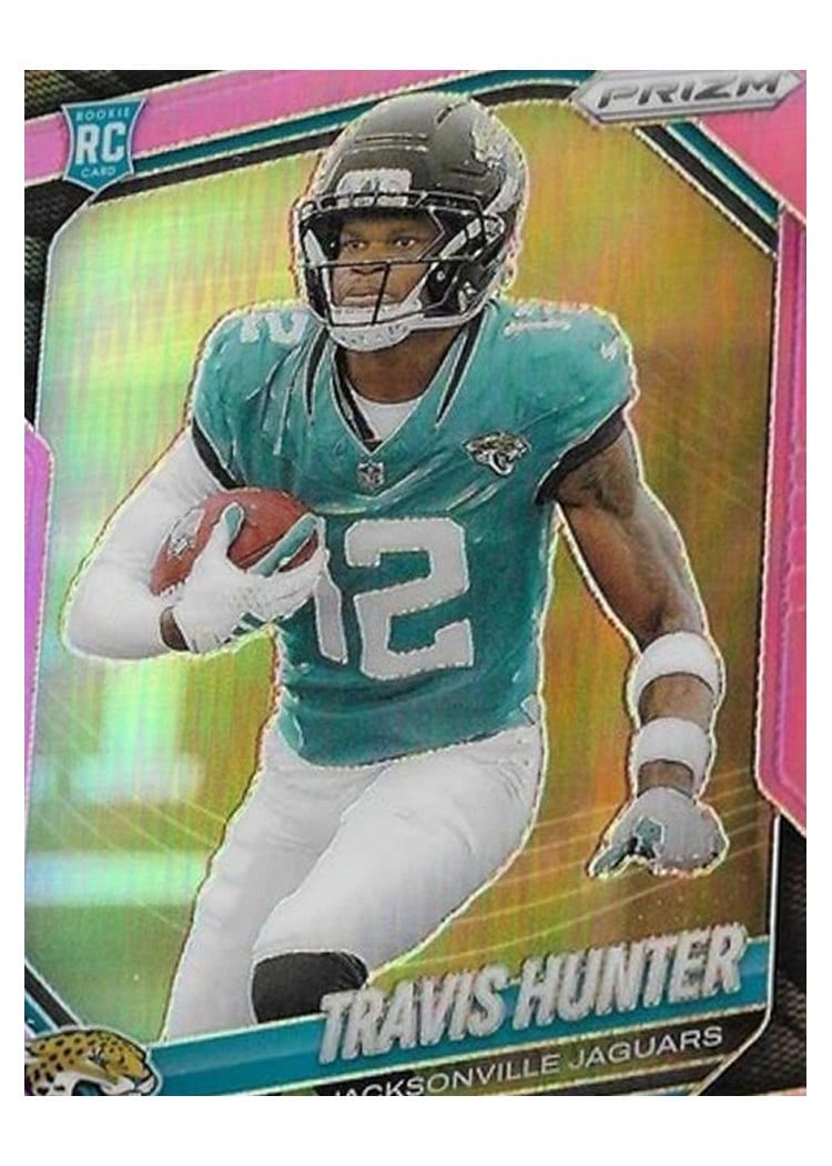 2025 Panini Prizm Base Set Travis Hunter #301 card