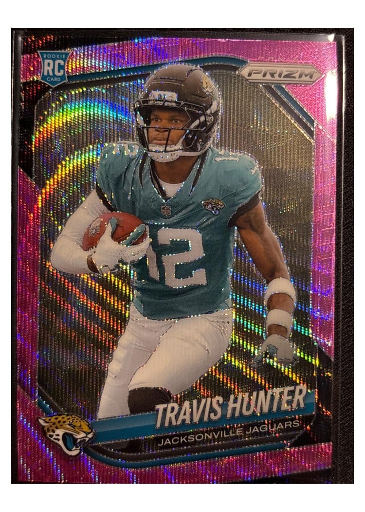2025 Panini Prizm Base Set Travis Hunter #301 card