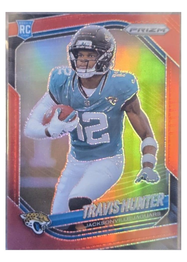 2025 Panini Prizm Base Set Travis Hunter #301 card