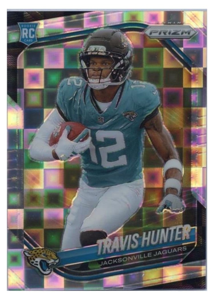 2025 Panini Prizm Base Set Travis Hunter #301 card