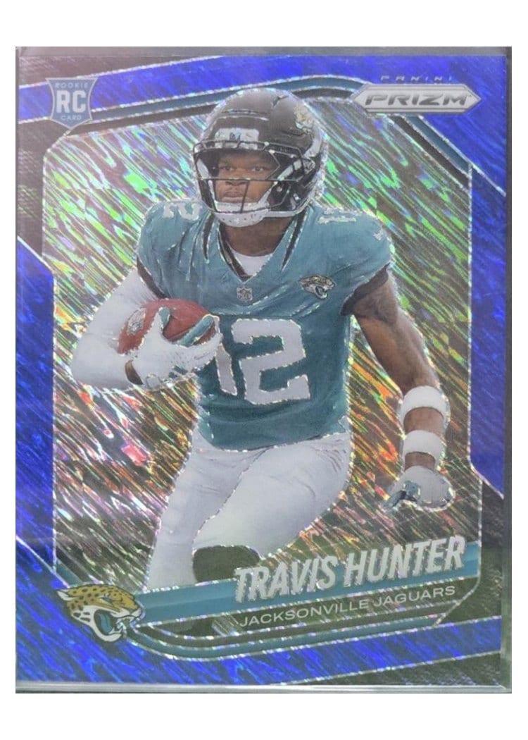 2025 Panini Prizm Base Set Travis Hunter #301 card
