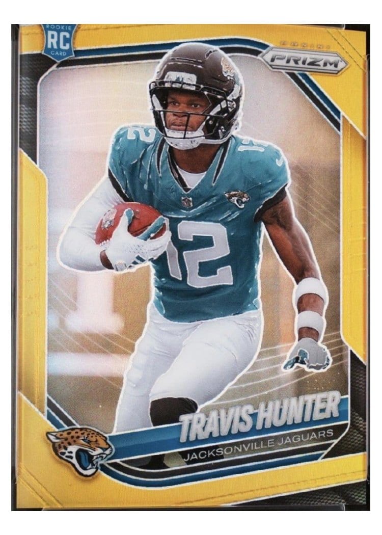 2025 Panini Prizm Base Set Travis Hunter #301 card