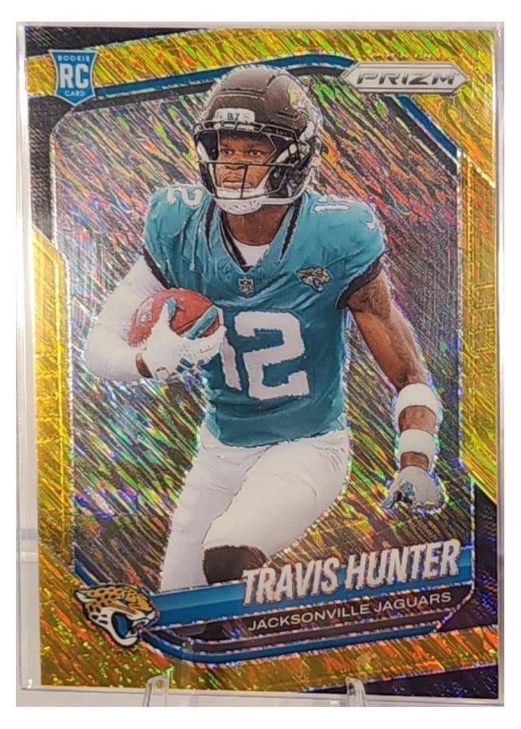 2025 Panini Prizm Base Set Travis Hunter #301 card