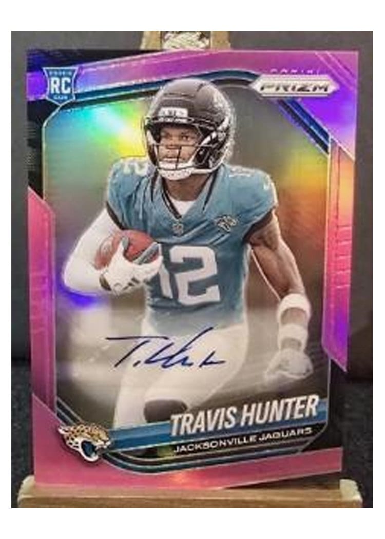 2025 Panini Prizm Base Set Travis Hunter #301 card
