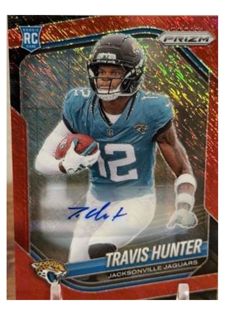 2025 Panini Prizm Base Set Travis Hunter #301 card
