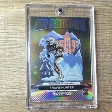 2025 Panini Prizm Draft Picks On Campus Travis Hunter #8 card