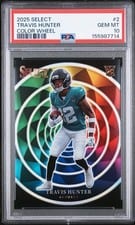 2025 Panini Select Color Wheel Travis Hunter #2