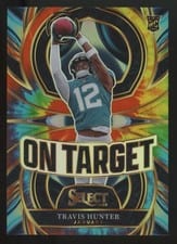 Travis Hunter 2025 Panini Select On Target card