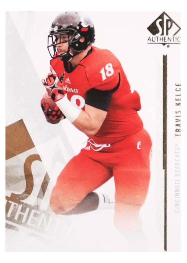 2013 SP Authentic Travis Kelce #95 card