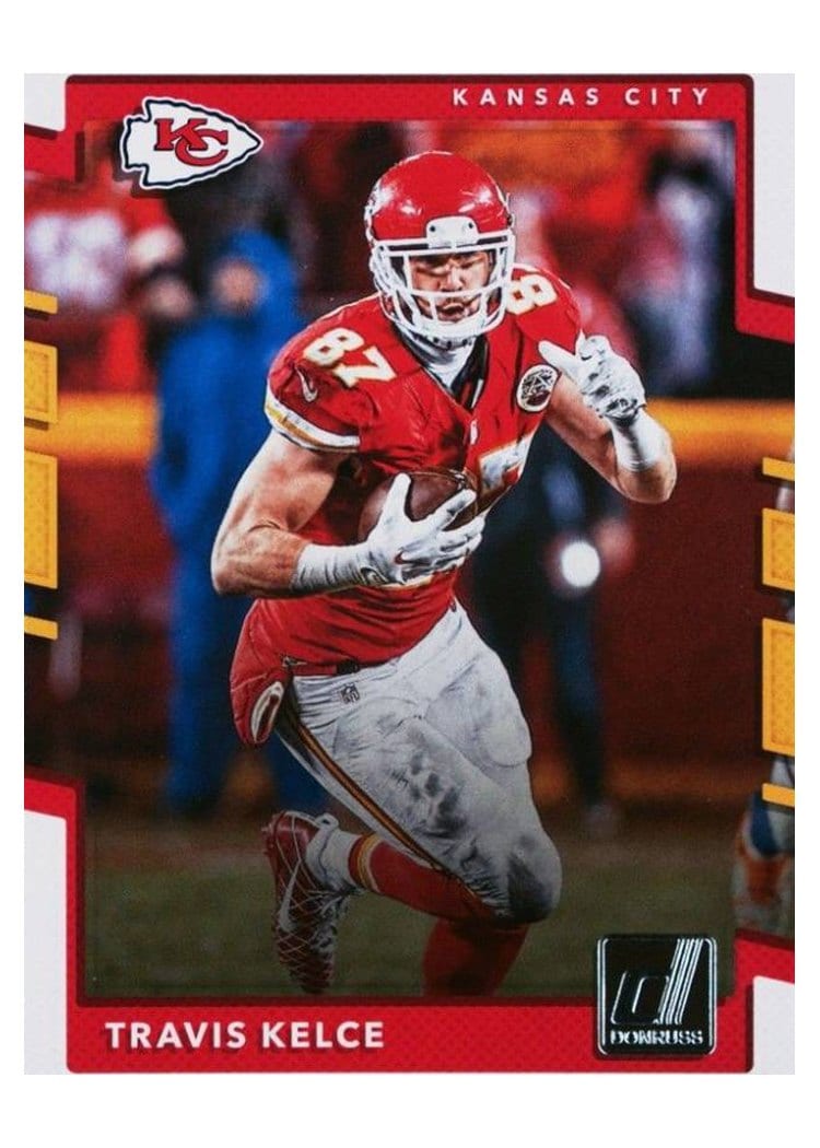 2017 Donruss Base Set Travis Kelce #129 card