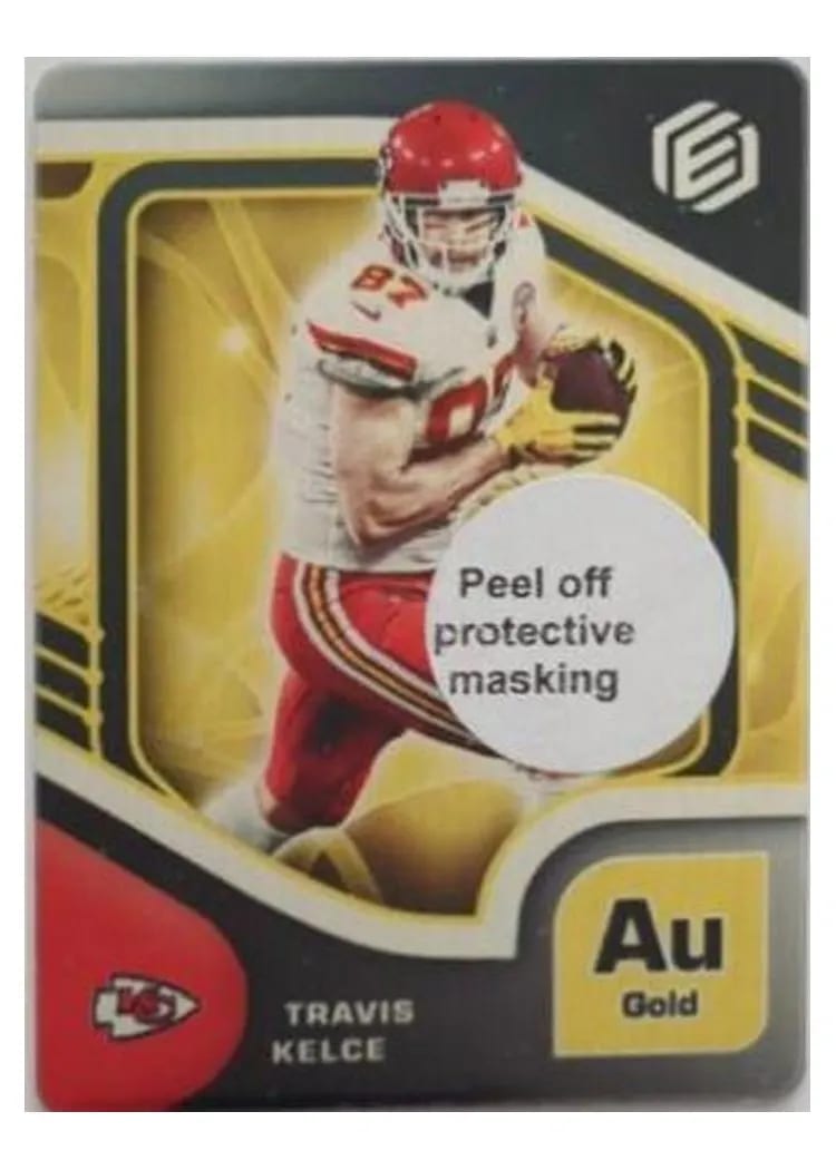 2021 Panini Elements Travis Kelce #60 card