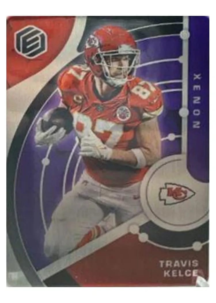 2021 Panini Elements Travis Kelce #60 card