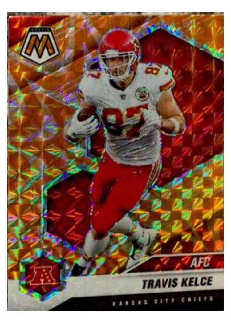 2021 Panini Mosaic Base Set Travis Kelce #240 card