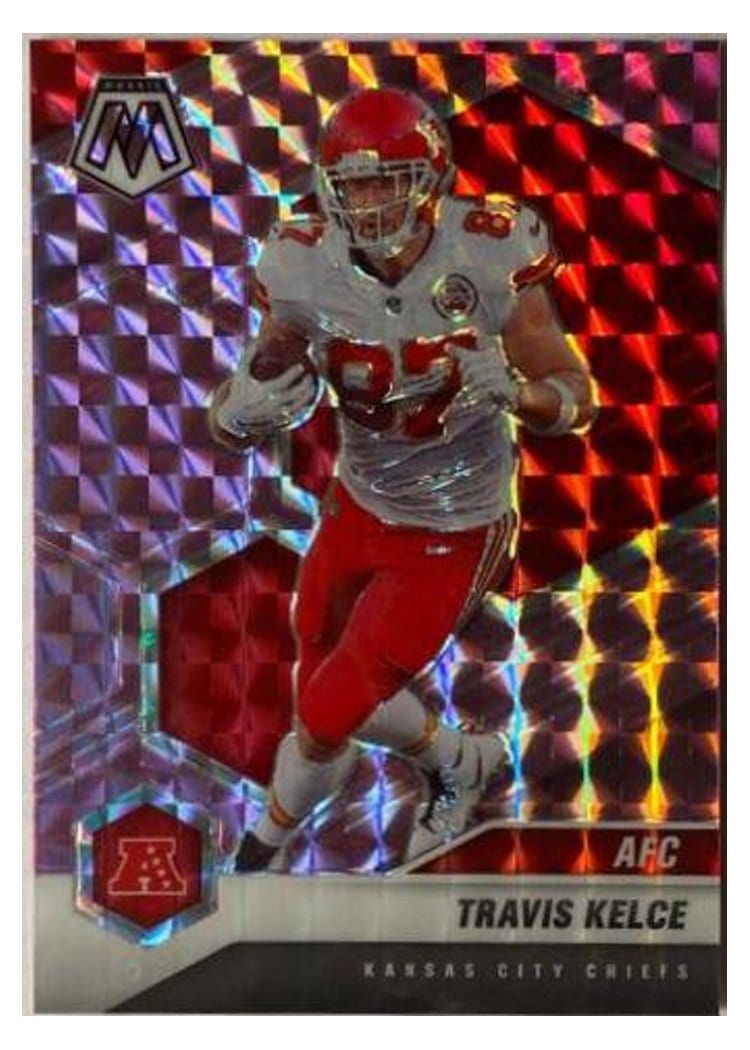 2021 Panini Mosaic Base Set Travis Kelce #240 card