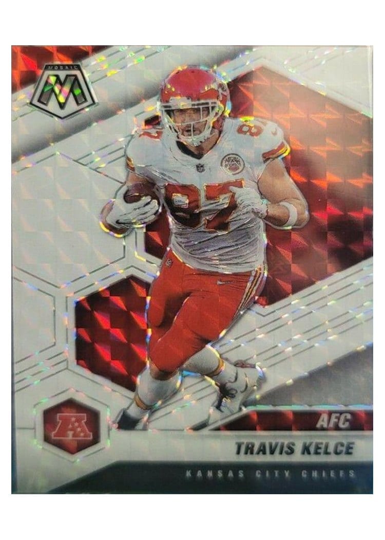 2021 Panini Mosaic Base Set Travis Kelce #240 card